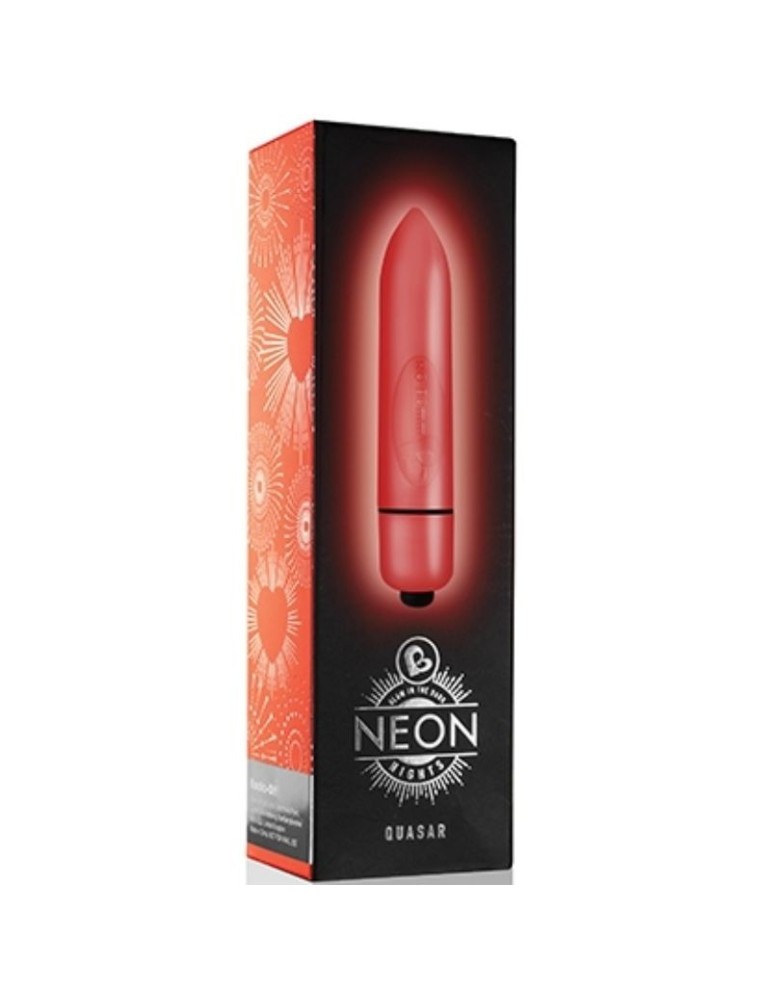 rocks-off balle vibrante nuits néon quasar rouge