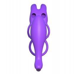 fantaisie c-ringz anneau vibrant anal lapin triple stimulation_6