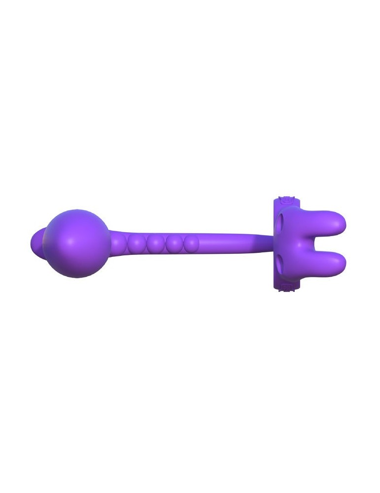 fantaisie c-ringz anneau vibrant anal lapin triple stimulation_7