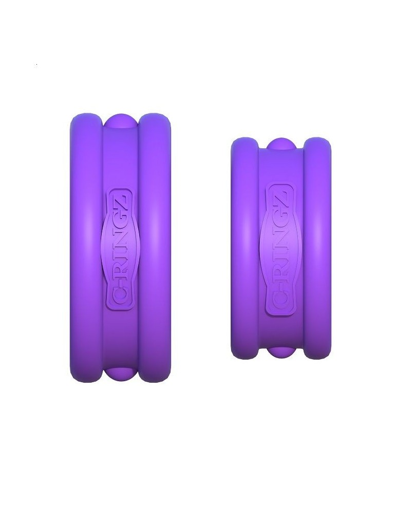 anneaux en silicone de largeur fantaisie c-ringz_4