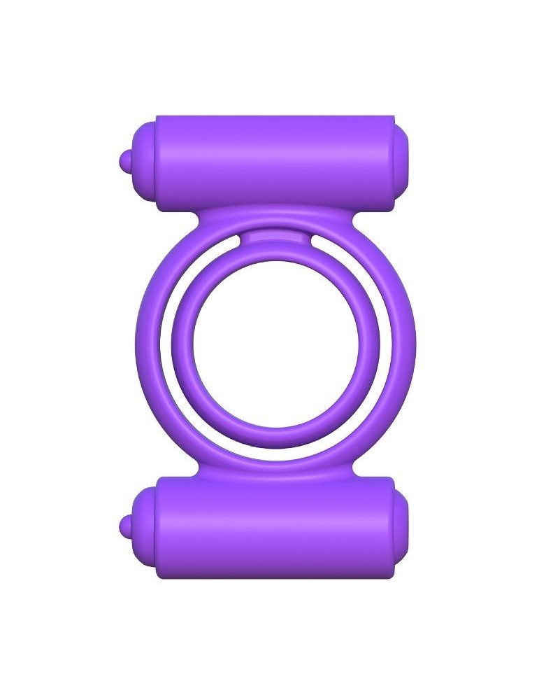 fantaisie c-ringz silicone double vibromasseur ravissement_4