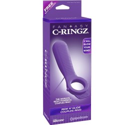 Anneau stimulateur clitoridien extra c-ringz fantaisie