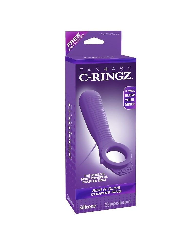 anneau stimulateur clitoridien extra c-ringz fantaisie