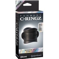 testicules anneau en silicone fantaisie c-ringz