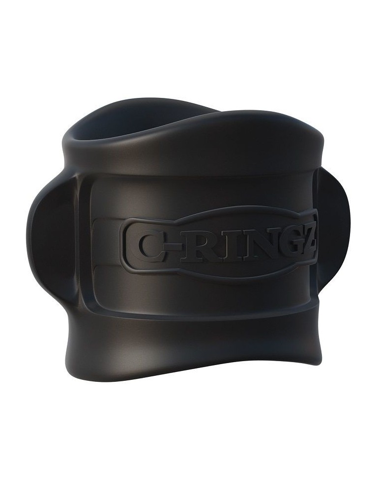 testicules anneau en silicone fantaisie c-ringz_2