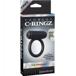 anneau vibrante fantaisie c-ringz wingman
