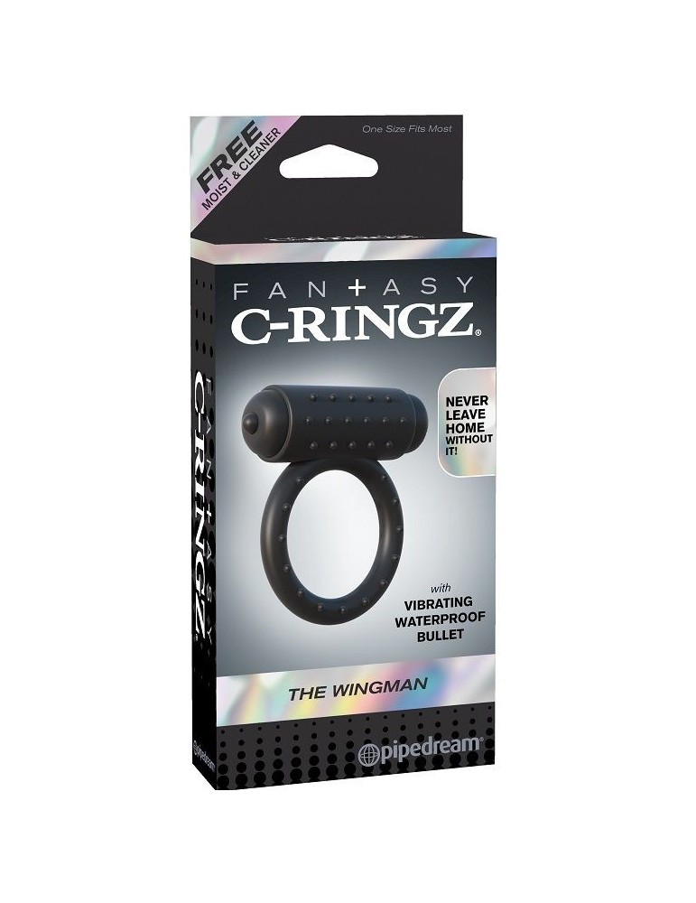 anneau vibrante fantaisie c-ringz wingman