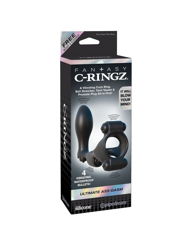 anneau fantasy c-ringz ultimate avec stimulateur anal