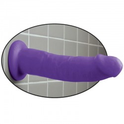 gode dillio avec ventouse lilas 22,9 cm_3