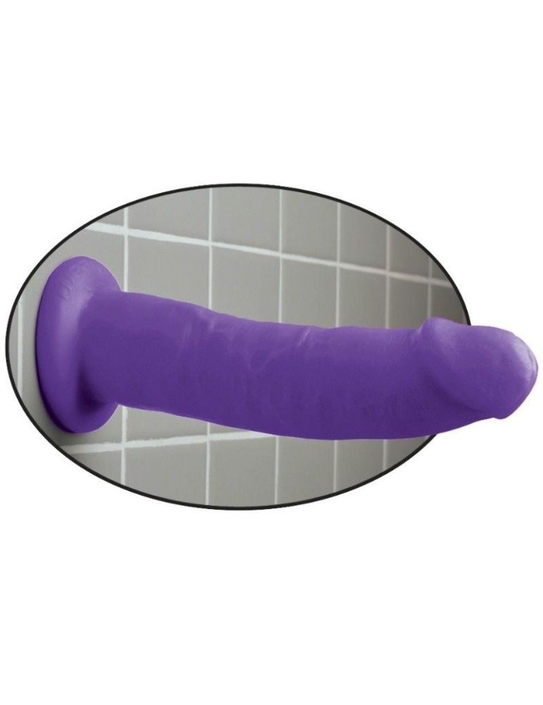 gode dillio avec ventouse lilas 22,9 cm_3