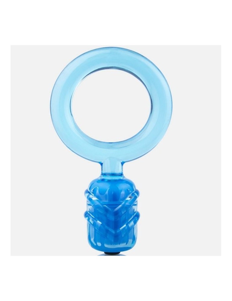 anneau ou dongle hurlant vibrant bleu