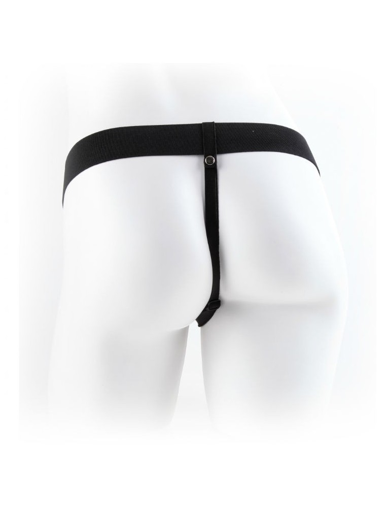 harnais fétiche fantasy series 7 "avec testicules creux homme 17,8 cm violet_4