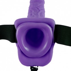 harnais fétiche fantasy series 7 "avec testicules creux homme 17,8 cm violet_5