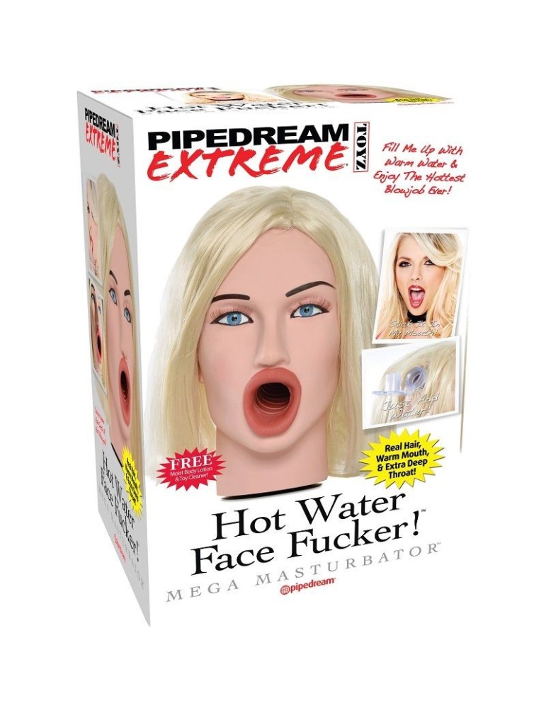 extrême toyz 3d face vraie blonde pour eau chaude