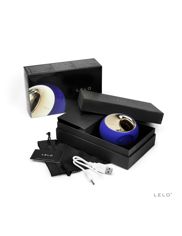 vibromasseur bleu intense lelo ora 2