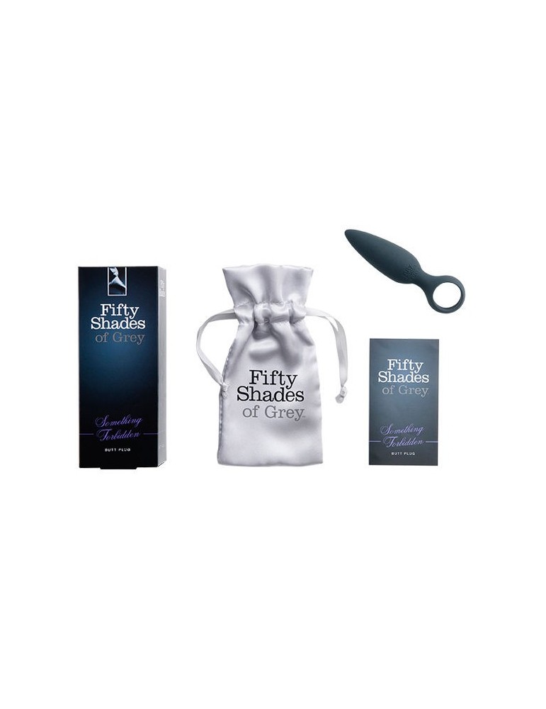 plug anal cinquante nuances de silicone gris 10,8cm_2