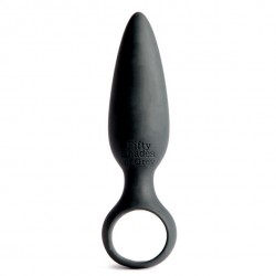 plug anal cinquante nuances de silicone gris 10,8cm_3