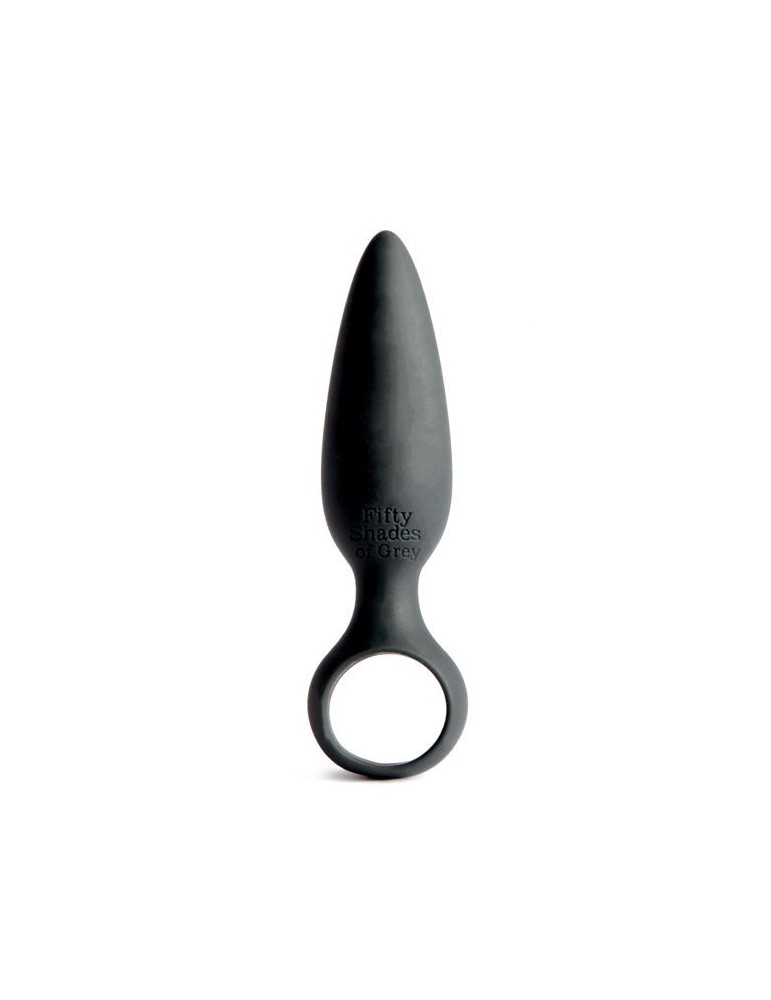 plug anal cinquante nuances de silicone gris 10,8cm_3