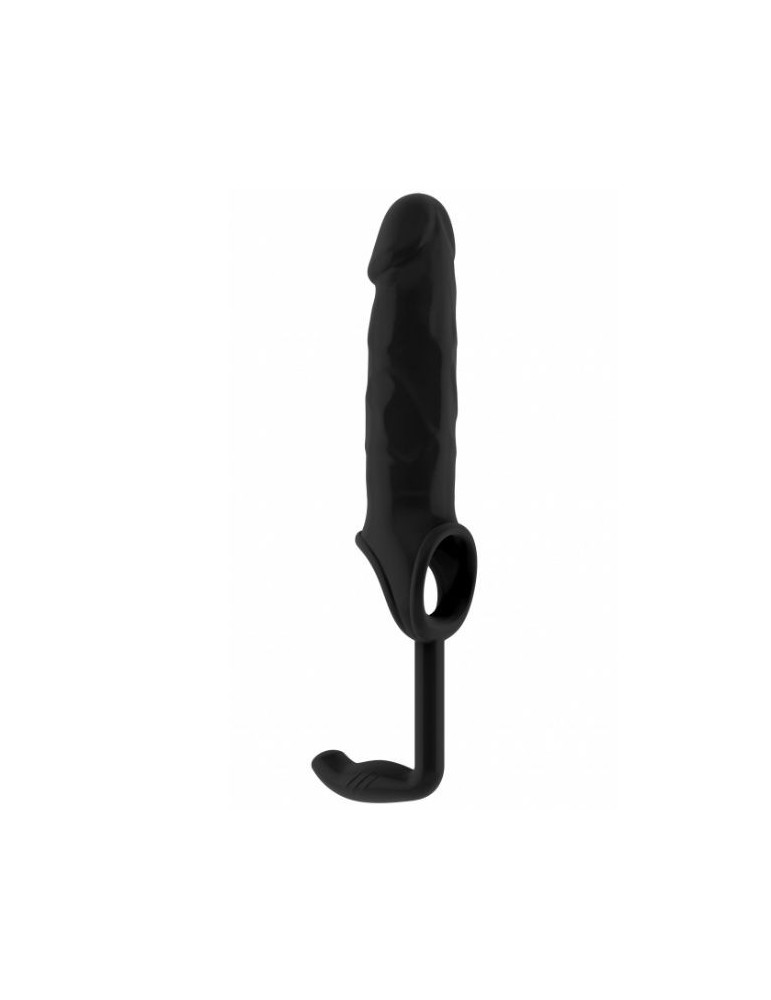 extension de pénis sono ajouter 3,5 cm + plug anal n19 noir