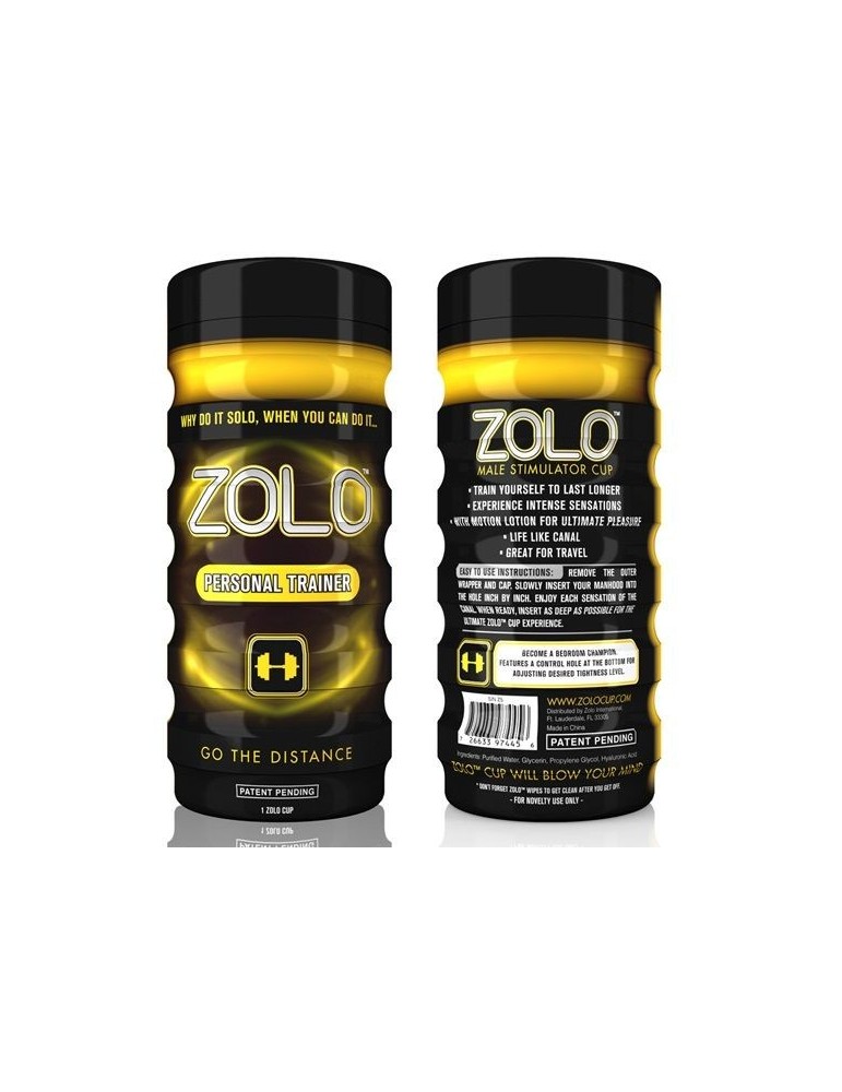 entraîneur personnel masturbateur zolo cup