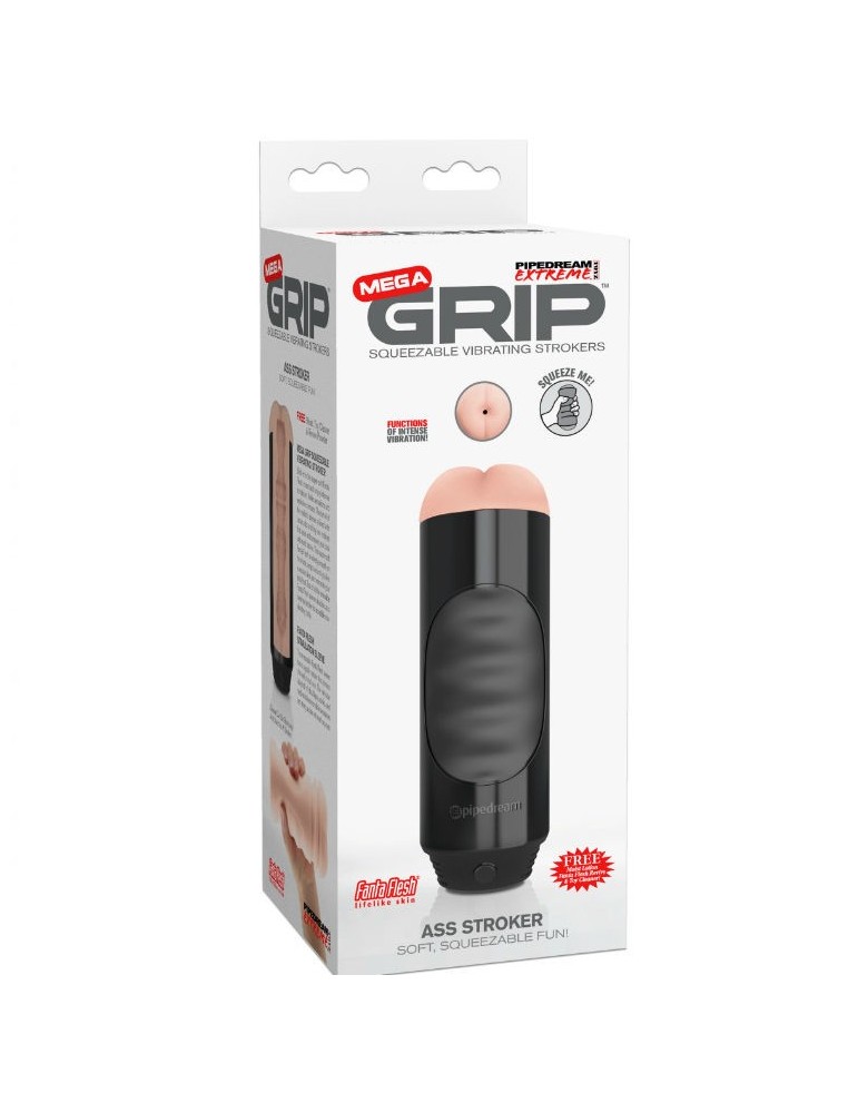 pipedream extreme toyz mega grip masturbateur anus vibromasseur