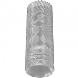 manchon de masturbateur pdx elite ez grip stroker - transparent_4