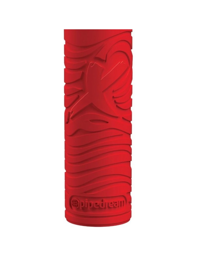 manchon de masturbateur pdx elite ez grip stroker - rouge_3