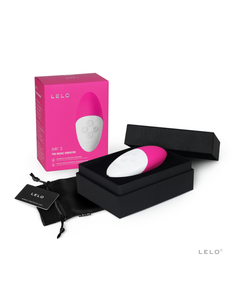 vibromasseur musical lelo siri ™ 2 cerise_2