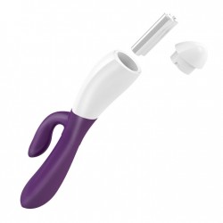 ovo k2 vibromasseur lapin stimulateur violet / blanc_4