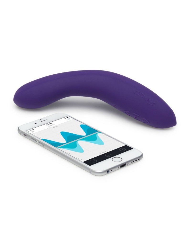 we vibe rave application de vibromasseur lilas