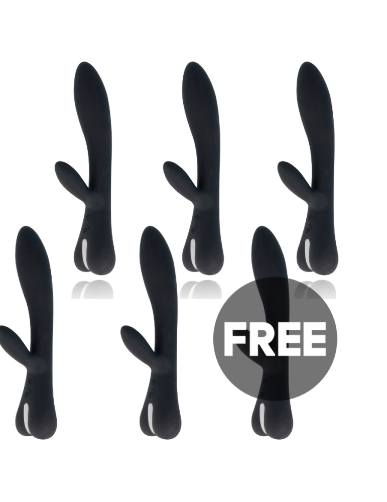 vibromasseur brilly glam erik noir luxe 5 + 1 gratuit