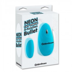 oeuf vibrant bleu néon luv touch