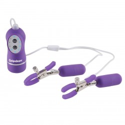 fétiche série fantasy pinces à tétons vibrantes 10 fonctions_3