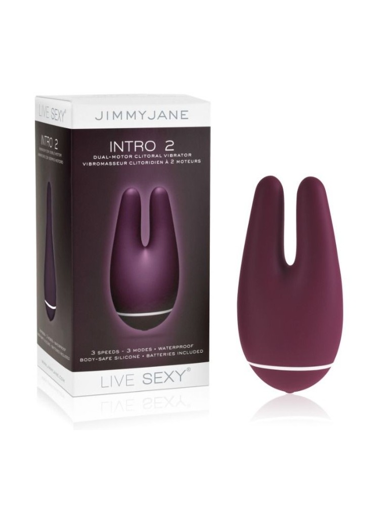 jimmyjane - stimulateur de massage intro 2 - magenta