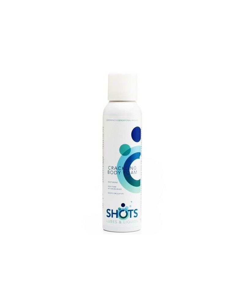 shotslube mousse crépitante 150 ml