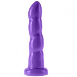 gode twister avec ventouse dillio lila 15,3 cm