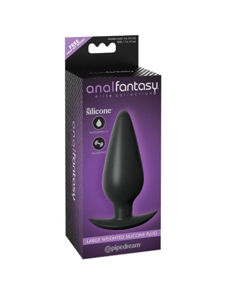 anal fantasy collection élite gros plug en silicone_2