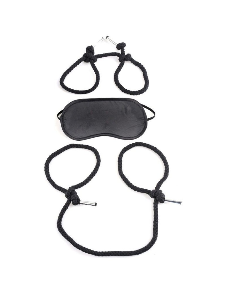 corde de soie multipositions fantaisie fétiche