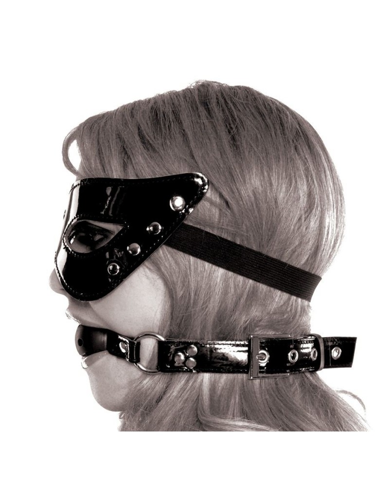 masque et bâillon en cuir édition limitée fétiche fantasy_2