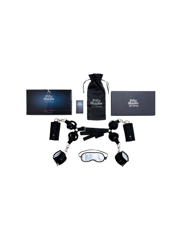 cinquante nuances de kit de retenue de lit gris_2