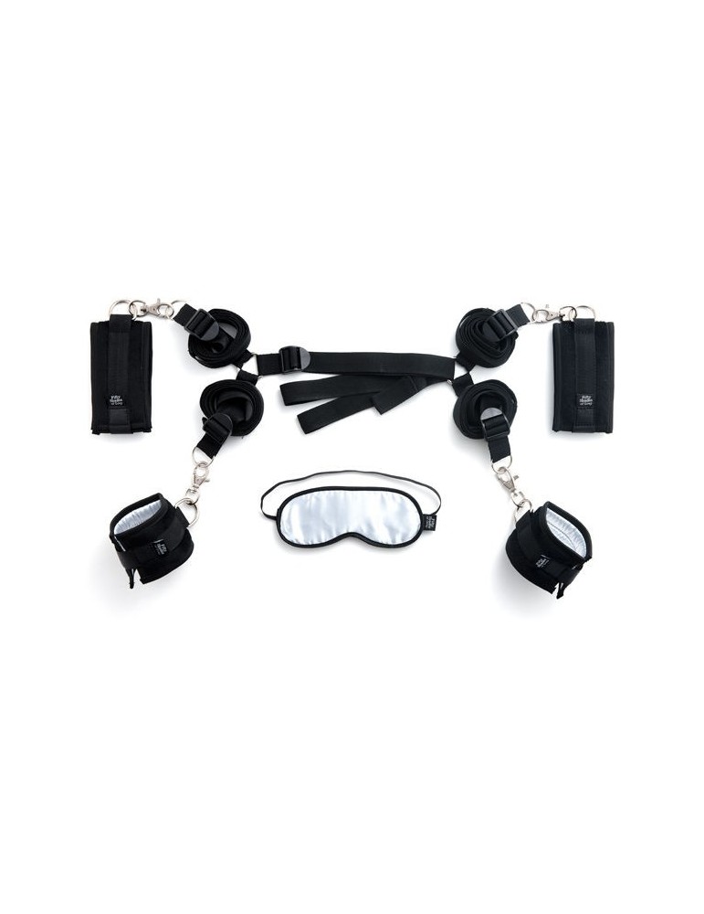 cinquante nuances de kit de retenue de lit gris_3