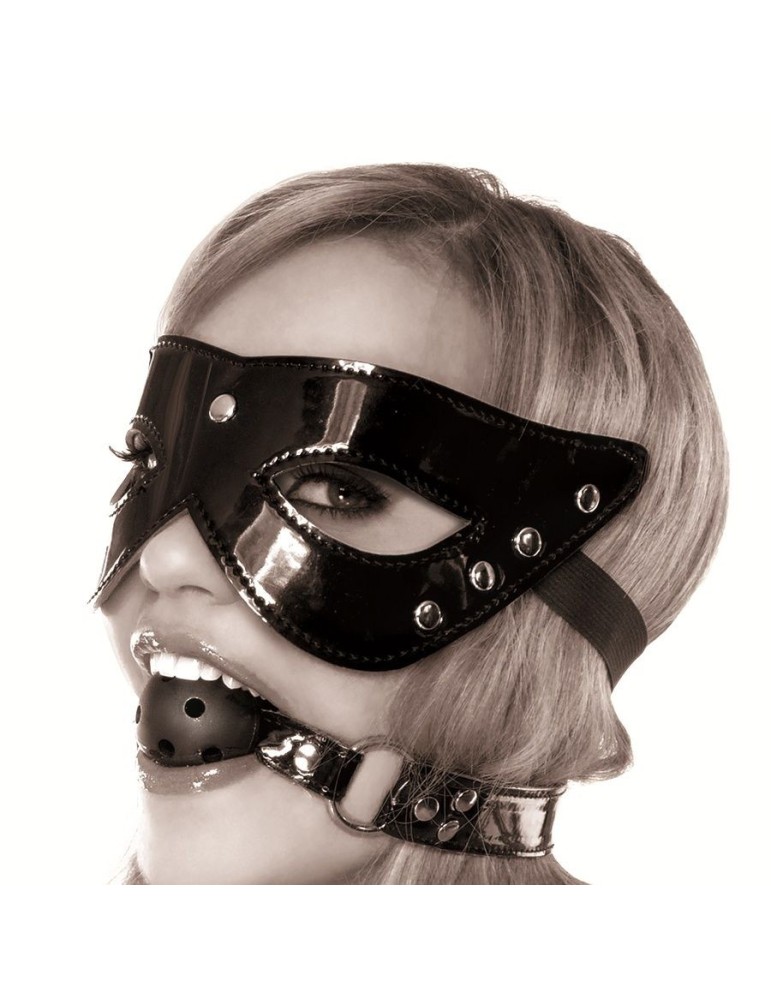 masque et bâillon en cuir édition limitée fétiche fantasy_3