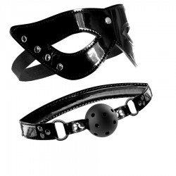 masque et bâillon en cuir édition limitée fétiche fantasy_4