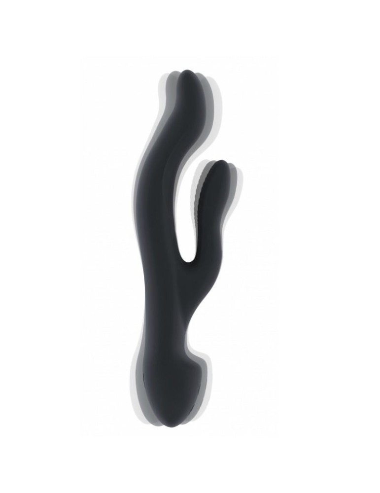 vibromasseur keira avec stimulateur clitoridien noir