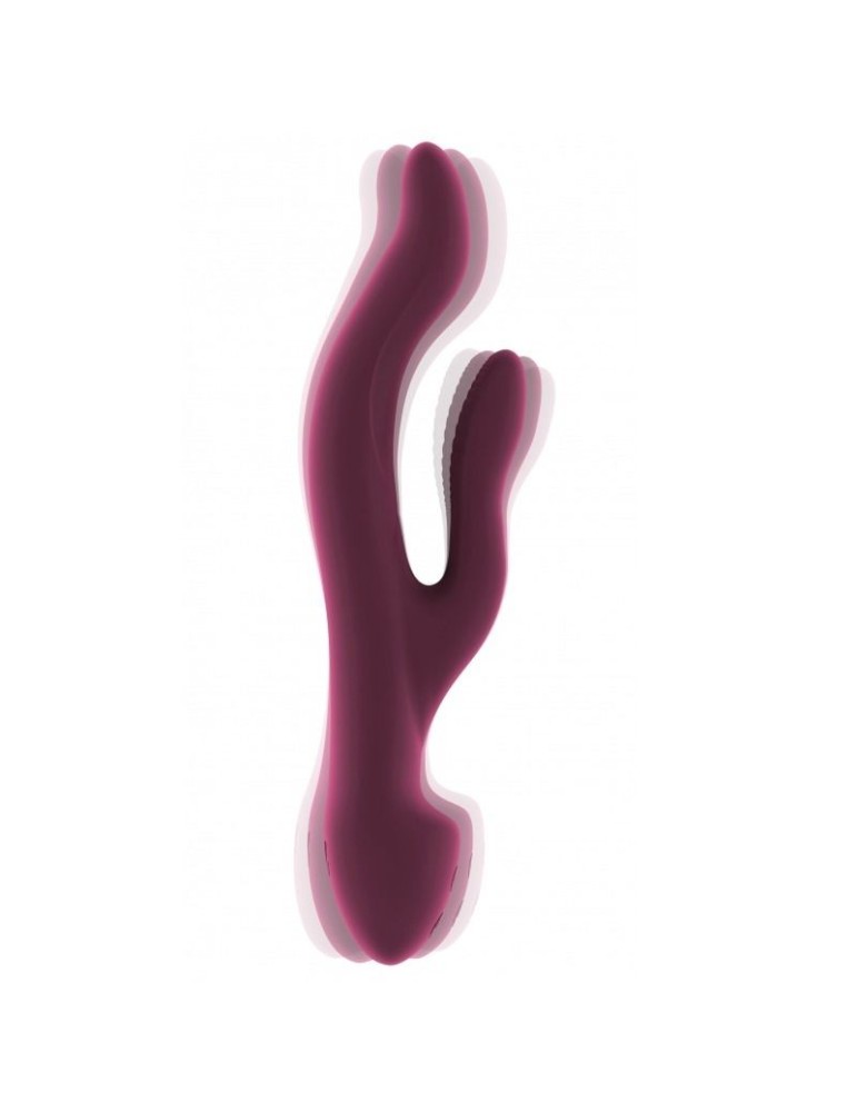 vibromasseur keira avec stimulateur clitoridien rose