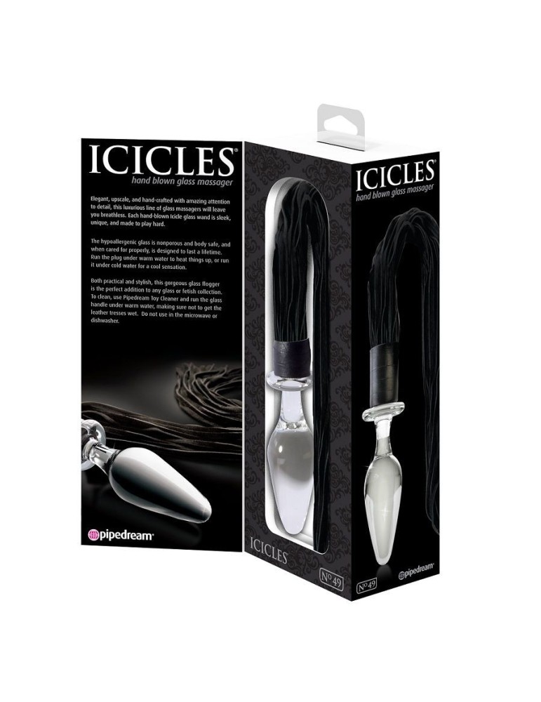 masseur en verre numéro 49 de glaçons_3