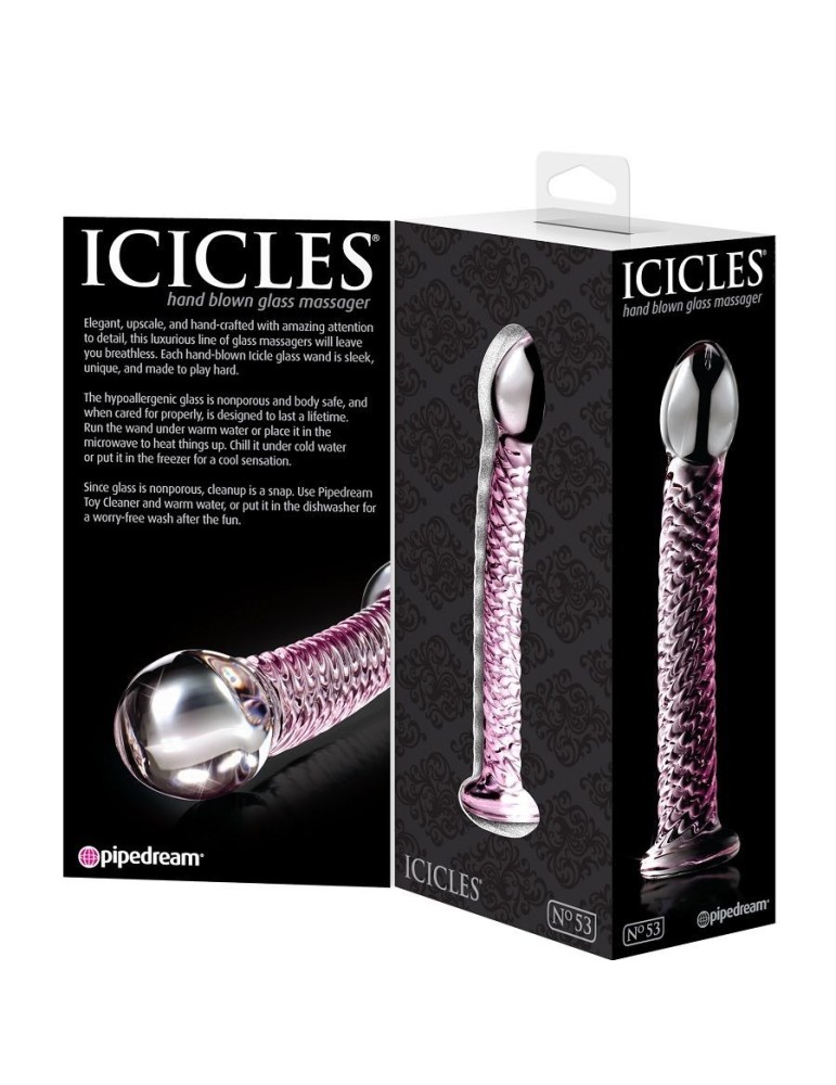 masseur en verre numéro 53 de glaçons_3