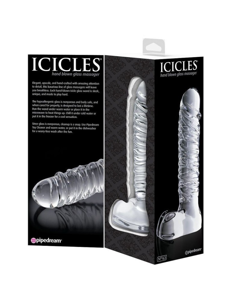 masseur en verre numéro 63 de glaçons_2