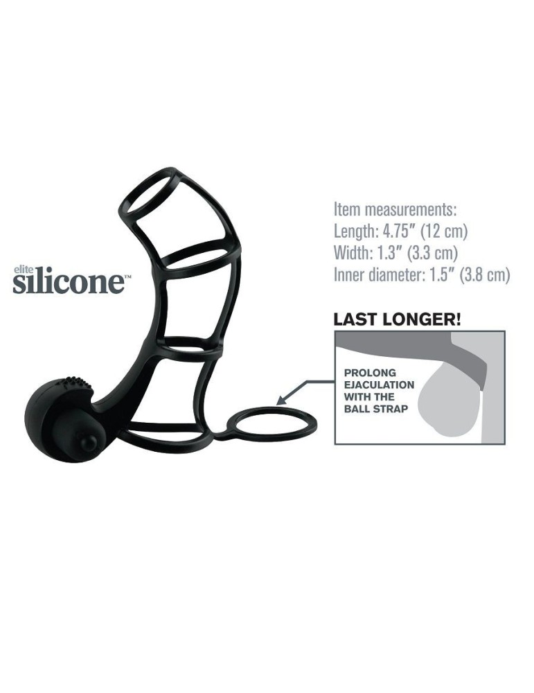 manchon de pénis en silicone pour débutants avec vibromasseur_3