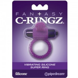 anneau vibrant en silicone fantaisie c-ring_3